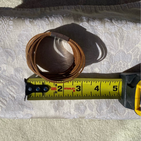 Wrap Leather bracelet magnetic closure - Picture 7 of 7